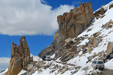 Leh to Nubra via Khardung-la Pass